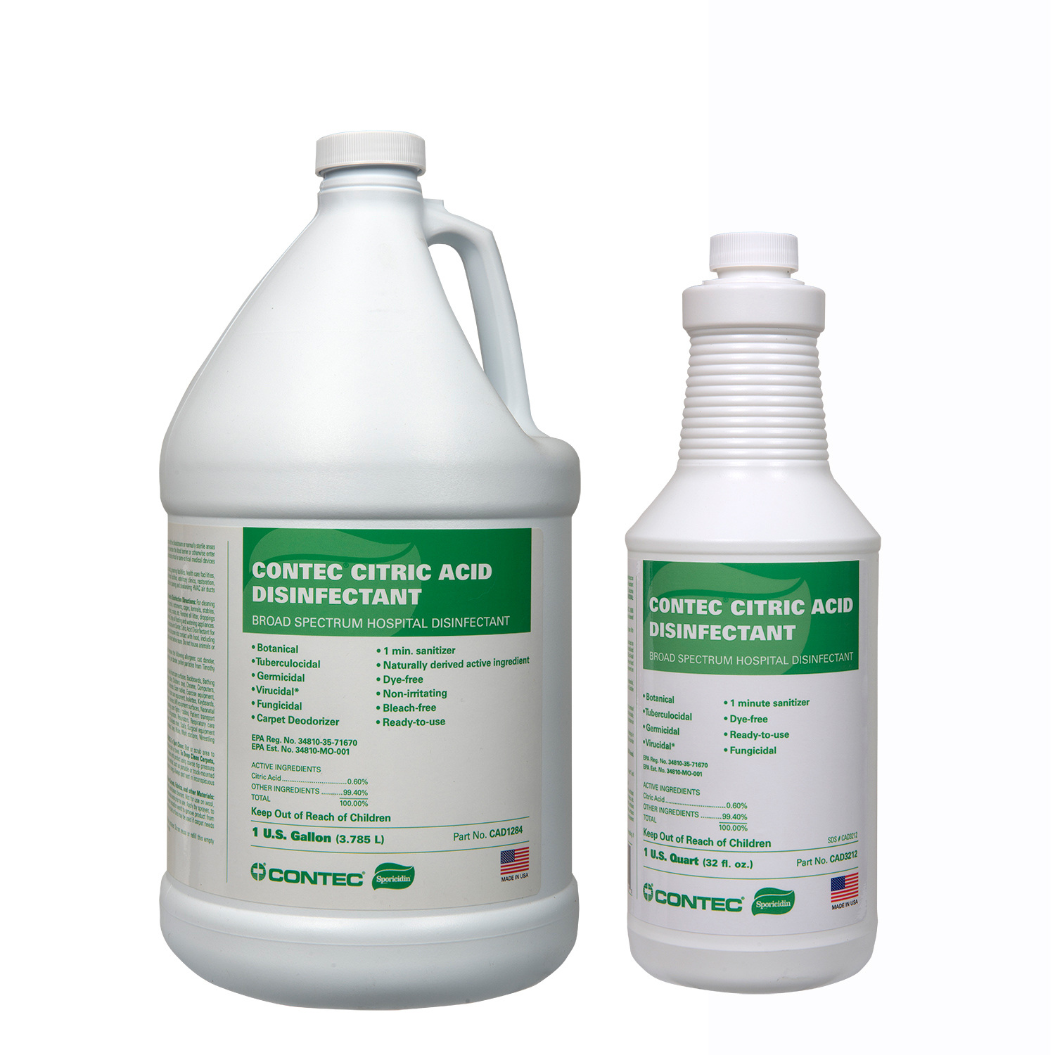 Contec® Citric Acid Disinfectant