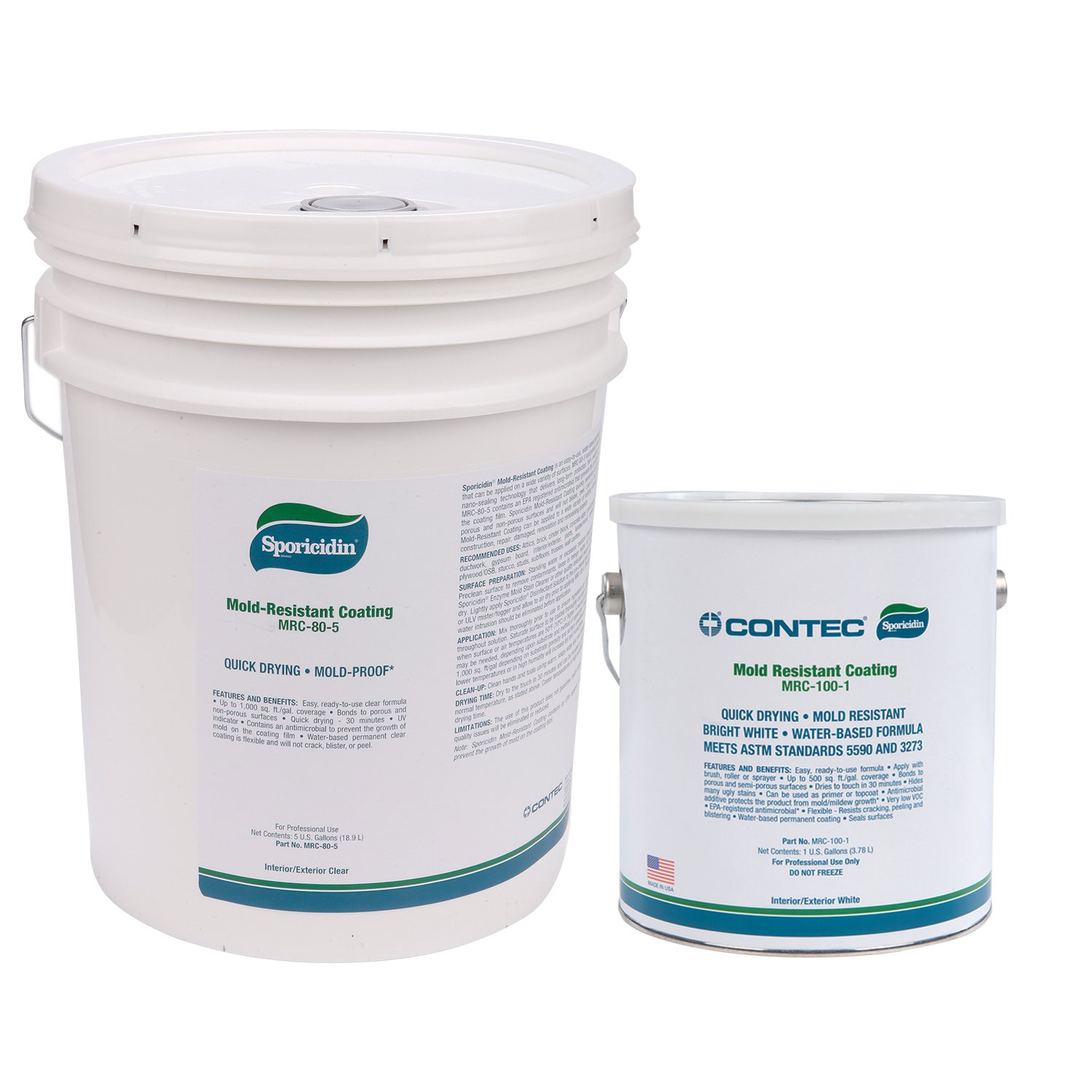 Sporicidin Mold Resistant Coatings