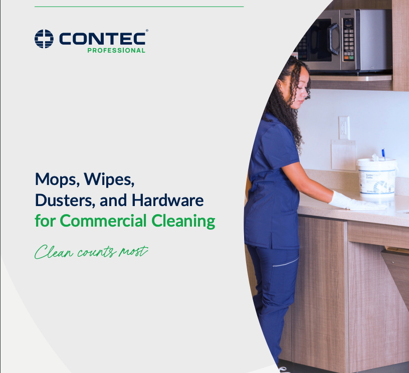Image of Mops, Wipes, Dusters, and Hardware for Commercial Cleaning