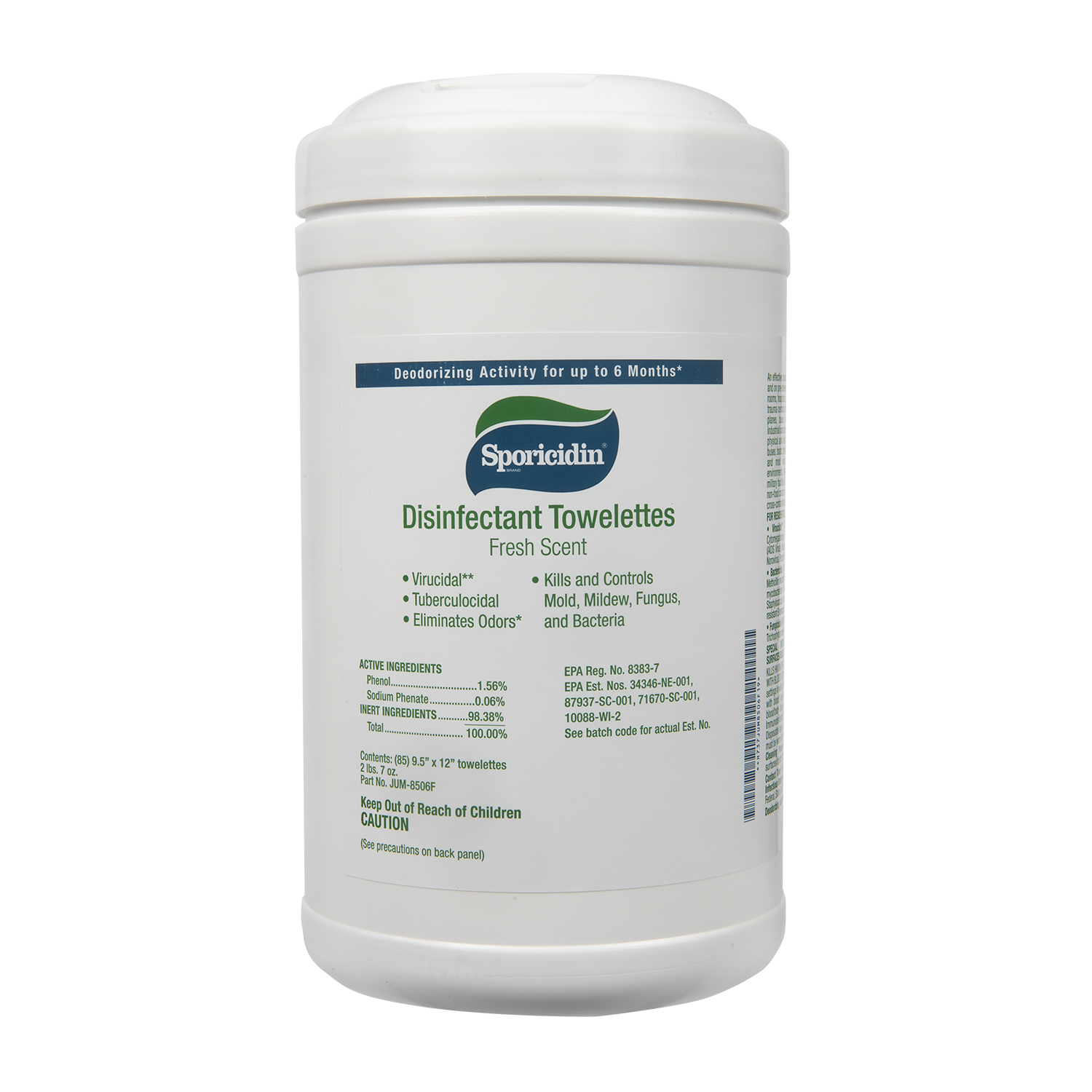 Sporicidin Disinfectant Wipes and Towelettes-2